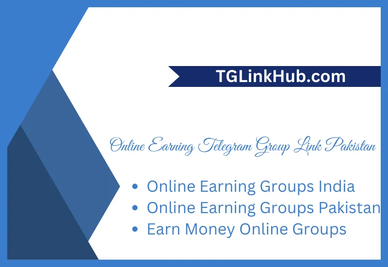 Online Earning Telegram Group Link Pakistan