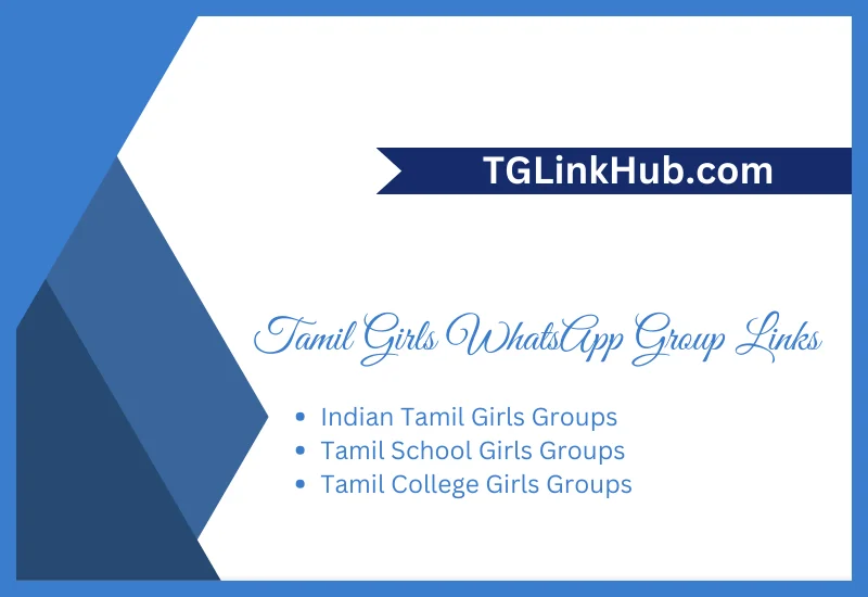 Tamil Girls WhatsApp Group Links