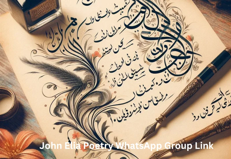 John Elia Poetry WhatsApp Group Link